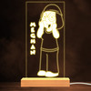 Meg Griffin Family Guy Tv Cartoon Show Personalized Gift Warm White Lamp Night Light