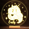Pretty Unicorn Stars Heart Mystical Lamp Personalized Gift Night Light