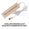Tribal Fox Pattern Heart & Stars Warm White Lamp Personalized Gift Night Light