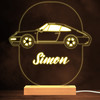 Porsche Classic Supercar Warm White Lamp Personalized Gift Night Light