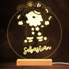 Clown With Balls Circus Juggling Warm White Lamp Personalized Gift Night Light