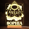 Heart Shaped Ouija Planchette Mystic Warm Lamp Personalized Gift Night Light