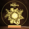 Happy Mother's Day Butterfly Sunflowers Personalized Gift Lamp Night Light