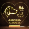 Irish Setter Dog Memorial Pet Loss Forever In Personalized Gift Lamp Night Light