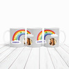 Thank You Gift Rainbow Photo Coffee Tea Cup Personalized Mug