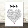 Ashford & Simpson Solid Heart Song Lyric Print