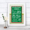 Red & Green Winter Cheese Board Song Personalized Wedding Sign