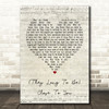 The Carpenters (They Long To Be) Close To You Script Heart Song Lyric Music Print