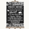 Dark Grey Burlap & Lace Don't Post Photos Facebook Personalized Wedding Sign