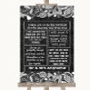 Dark Grey Burlap & Lace Romantic Vows Personalized Wedding Sign