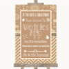 Brown Winter Wedpics App Photos Personalized Wedding Sign