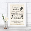 Shabby Chic Ivory Wedpics App Photos Personalized Wedding Sign