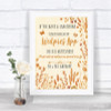 Autumn Leaves Wedpics App Photos Personalized Wedding Sign