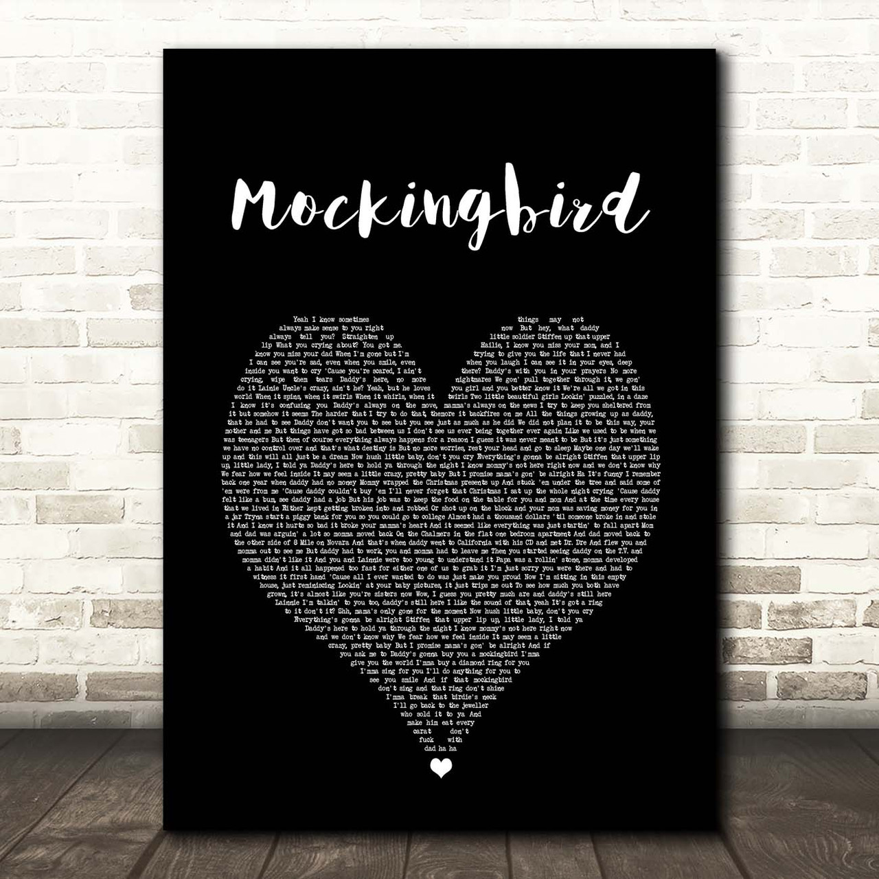 Eminem mockingbird <3  Eminem mockingbird lyrics, Eminem mockingbird,  Eminem