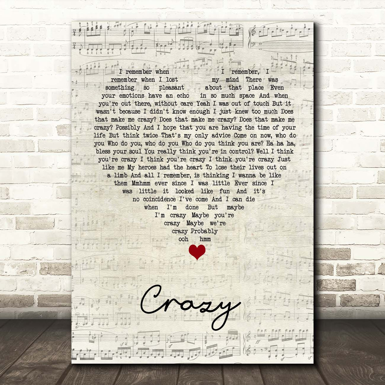 Gnarls Barkley - Crazy Lyrics