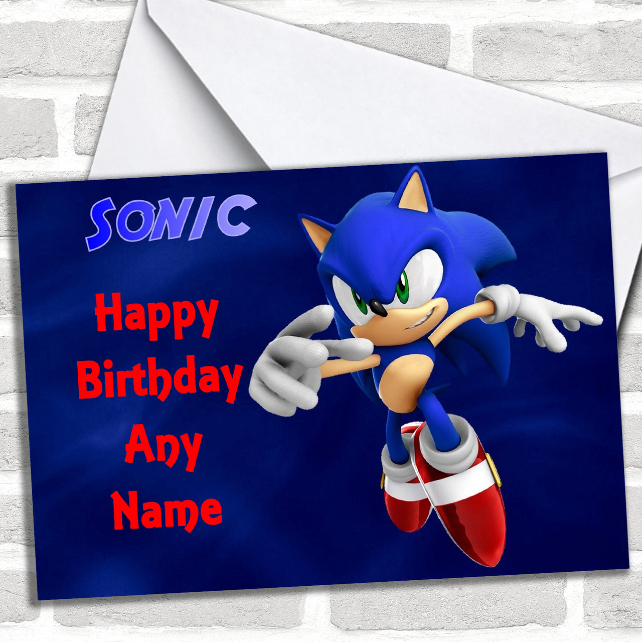 Sonic Birthday Family PNG, JPG