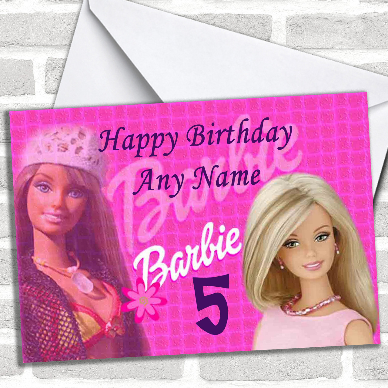 Barbie Printable Birthday Cards