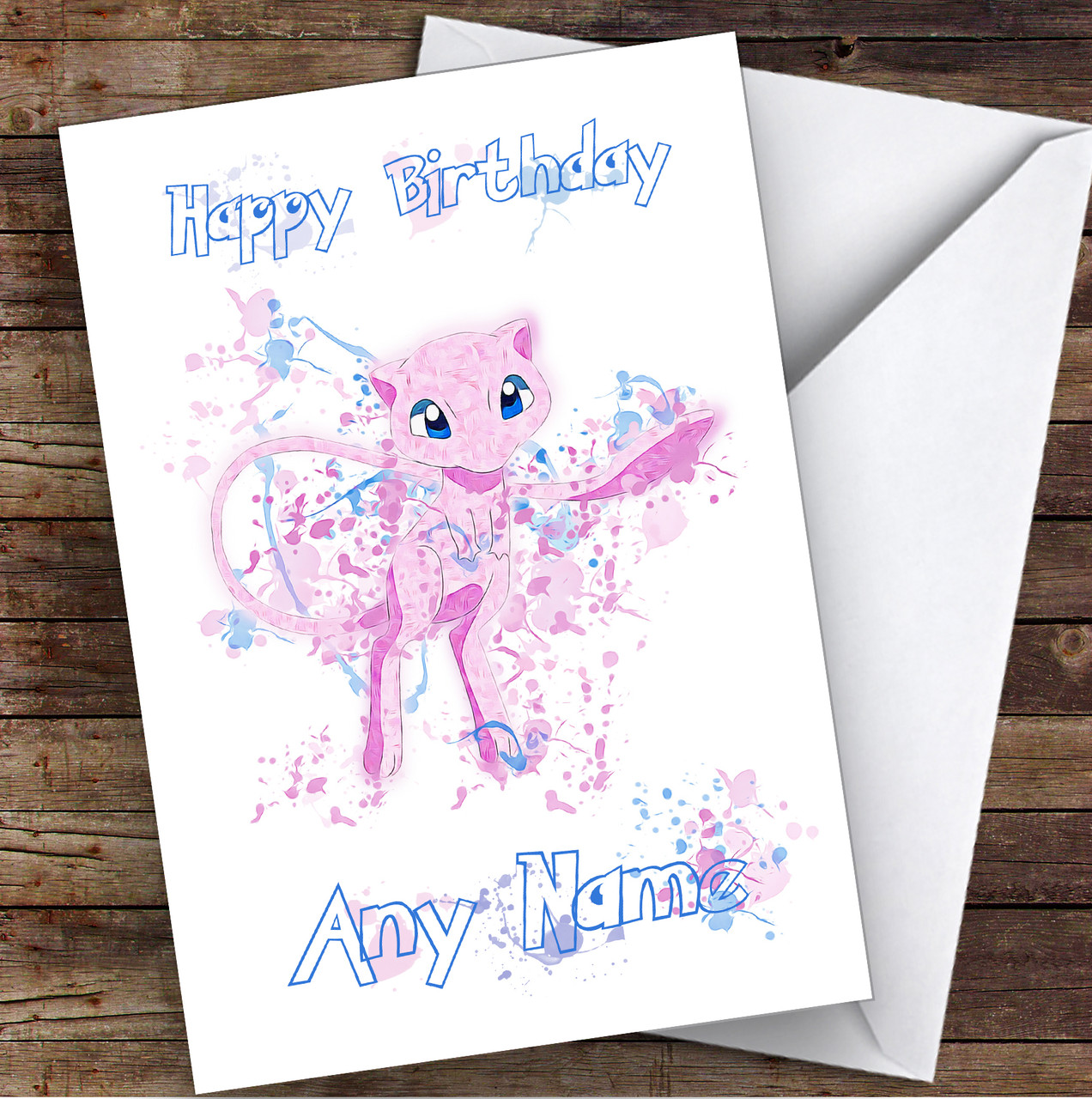 mew-pok-mon-splatter-art-children-s-kids-personalized-birthday-card-red-heart-print for Free Printable Pokemon Birthday Cards Mew Pokémon Splatter Art Children's Kids Personalized Birthday Card - Red Heart Print for Free Printable Pokemon Birthday Cards