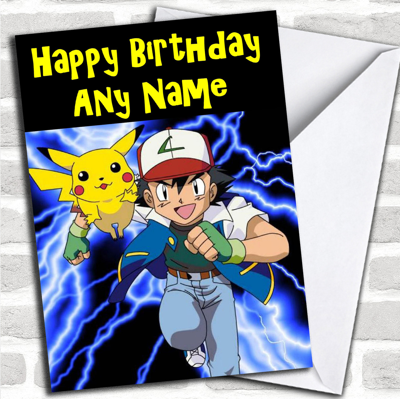 pokemon happy birthday font