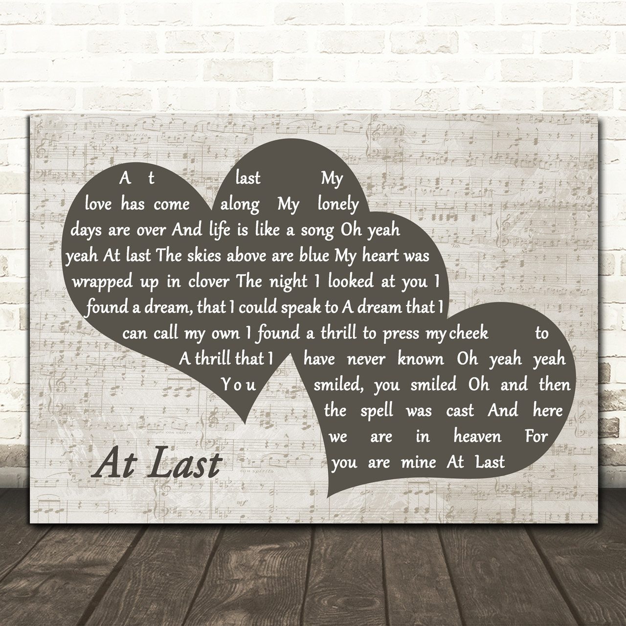 Etta James At Last Landscape Music Script Two Hearts Song Lyric