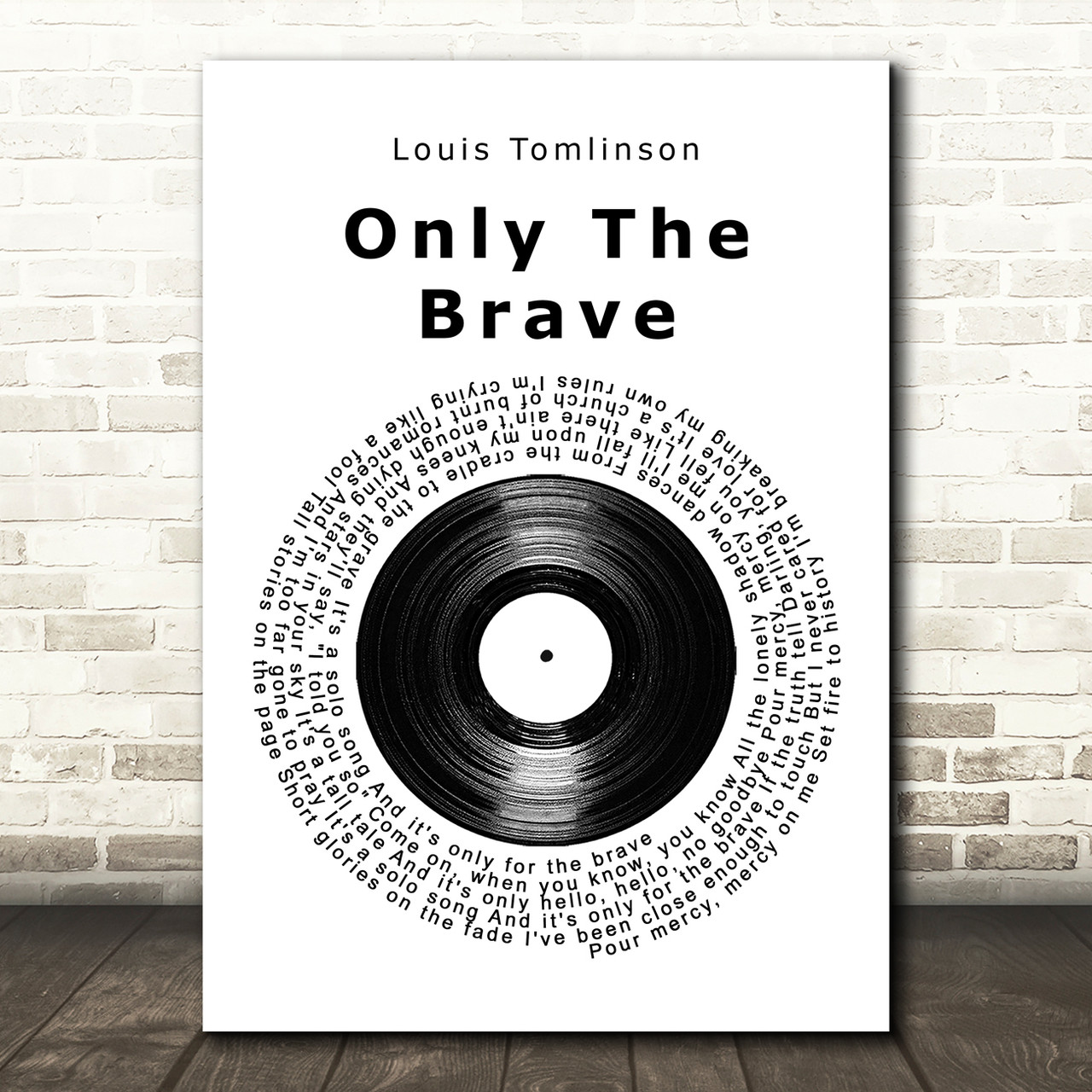 Only the Brave Louis Tomlinson 12 Vinyl 