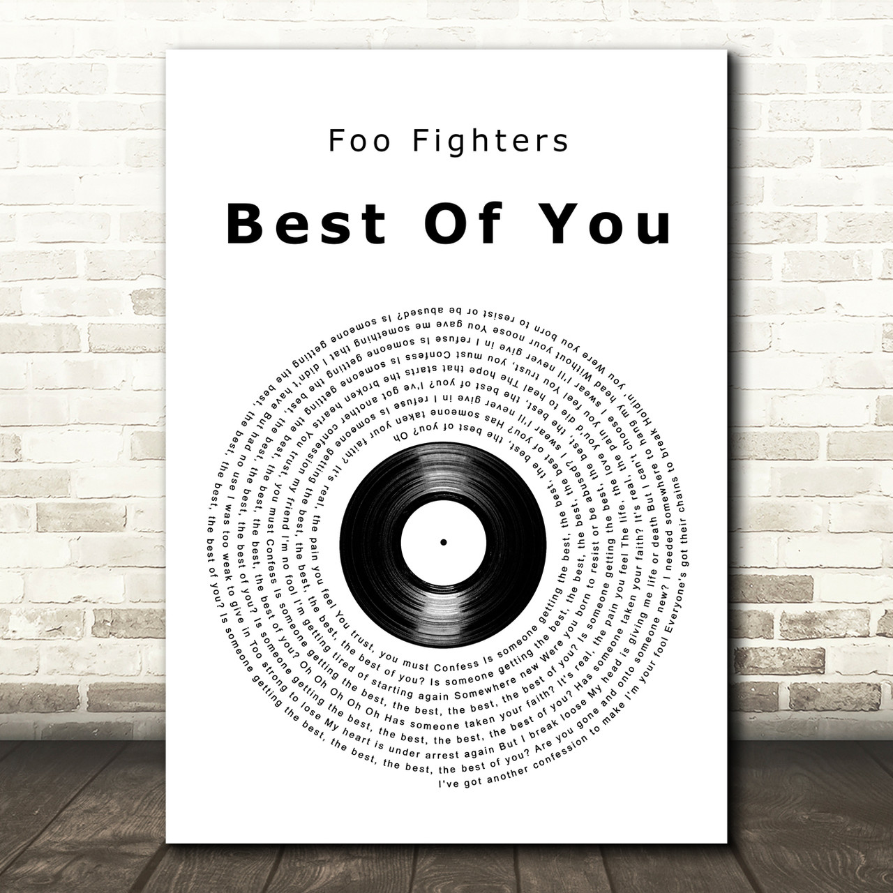 Foo Fighters – Best of You Lyrics
