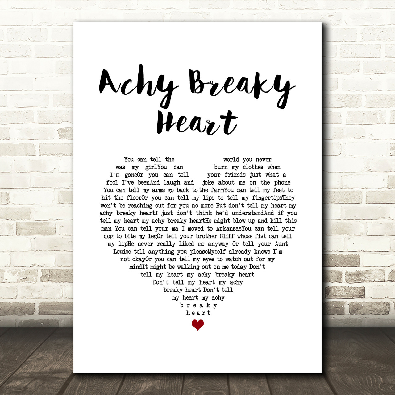 Billy Ray Cyrus Achy Breaky Heart Lyrics