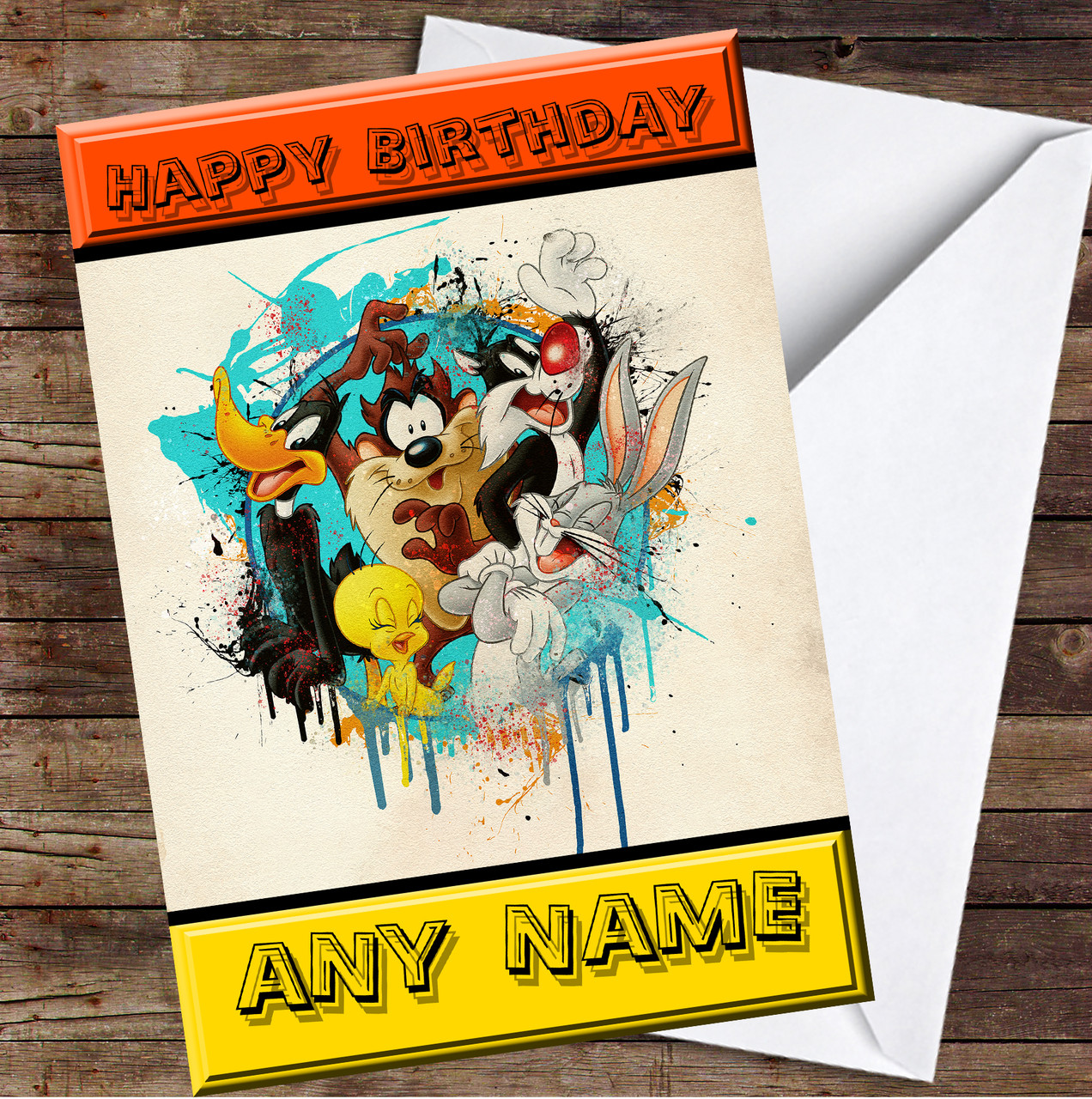 Looney Tunes Greeting Card