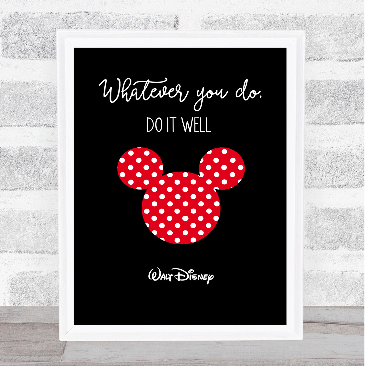 Personalized Wedding Gift, Famous Disney Quotes Poster, Mickey and Minnie  Gift, Disney Wedding, Gift for Couple 