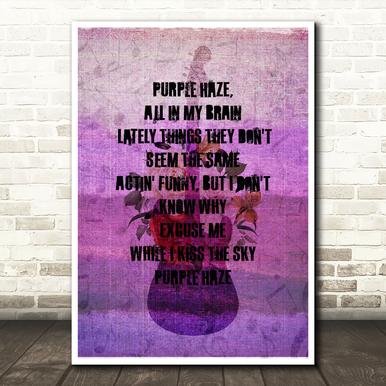 jimi hendrix purple haze lyrics