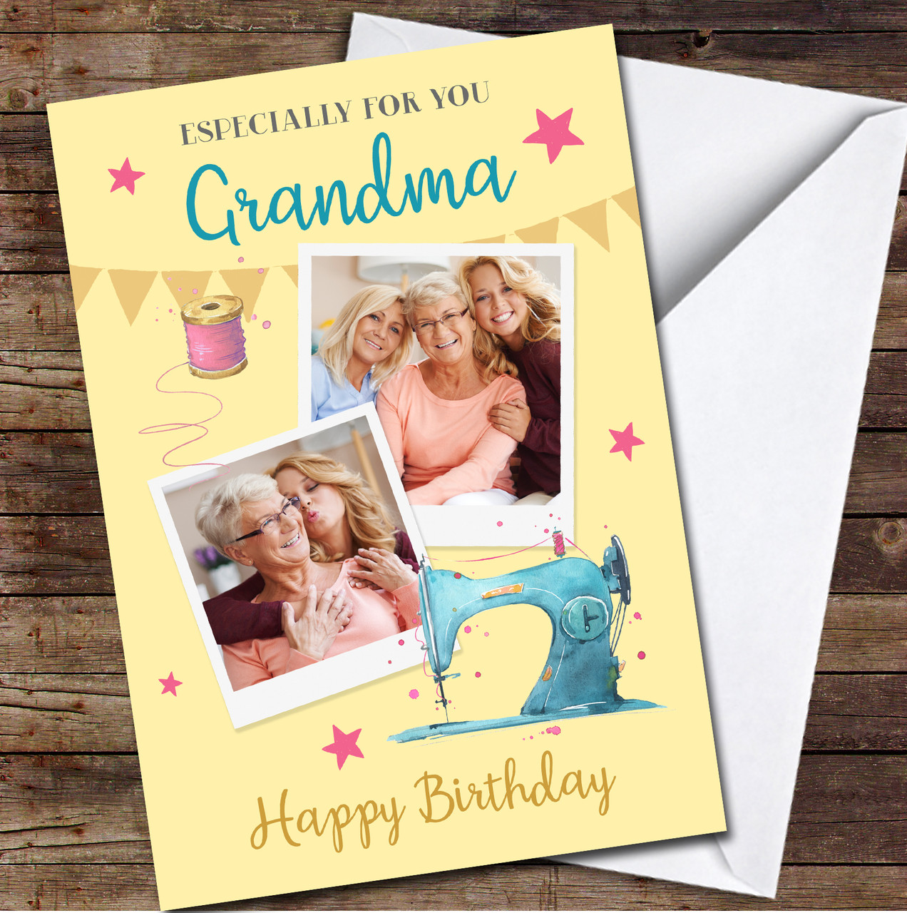 happy birthday grandma card