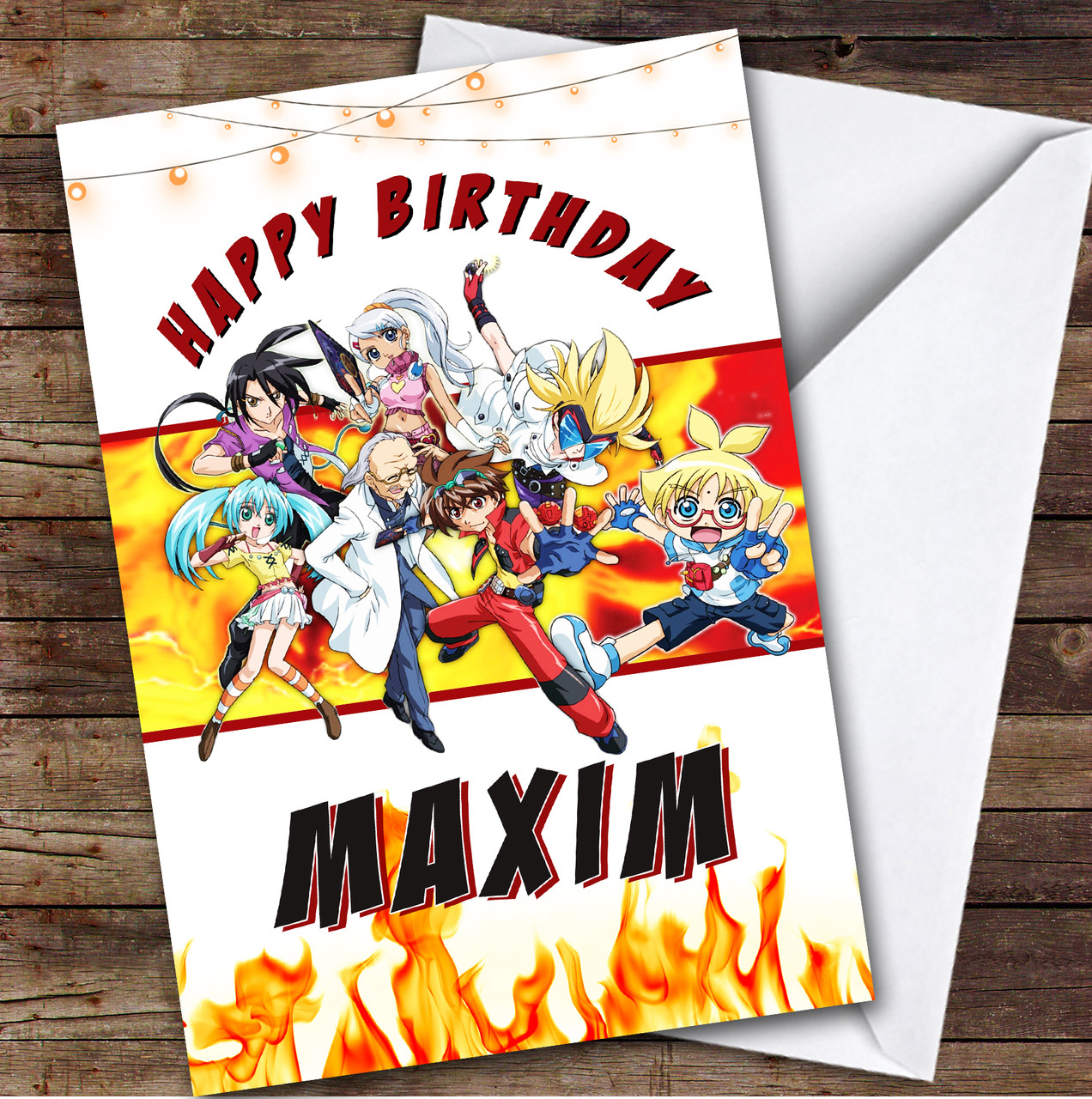 Bakugan  Greeting Card for Sale by Creations7