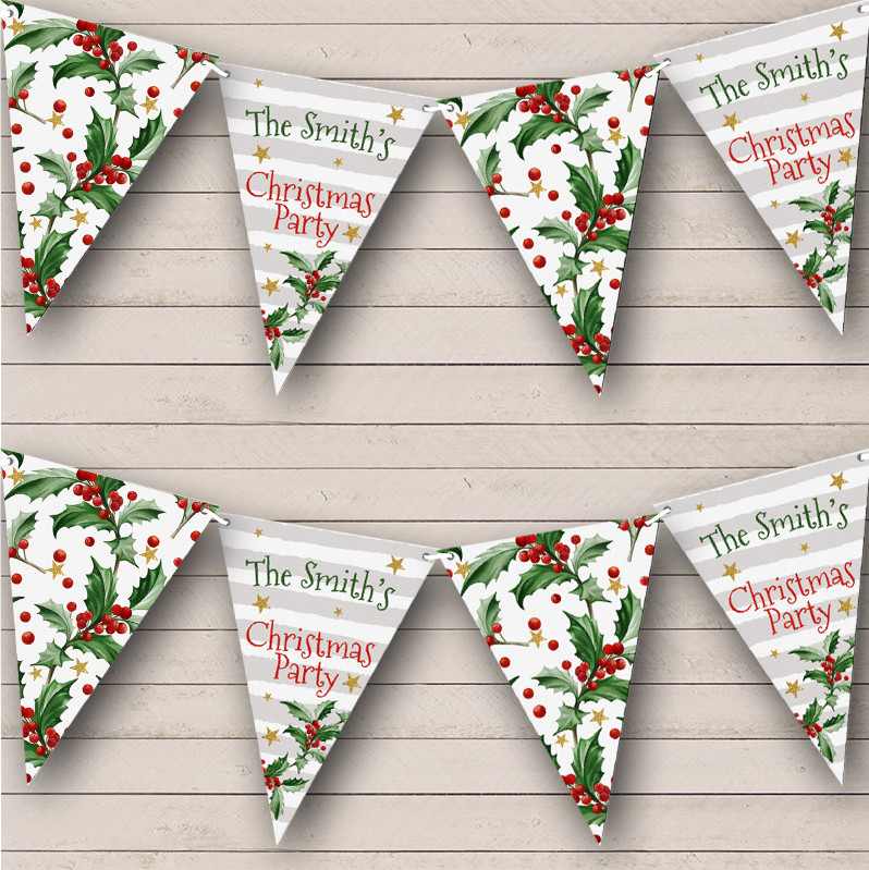 merry christmas printable bunting
