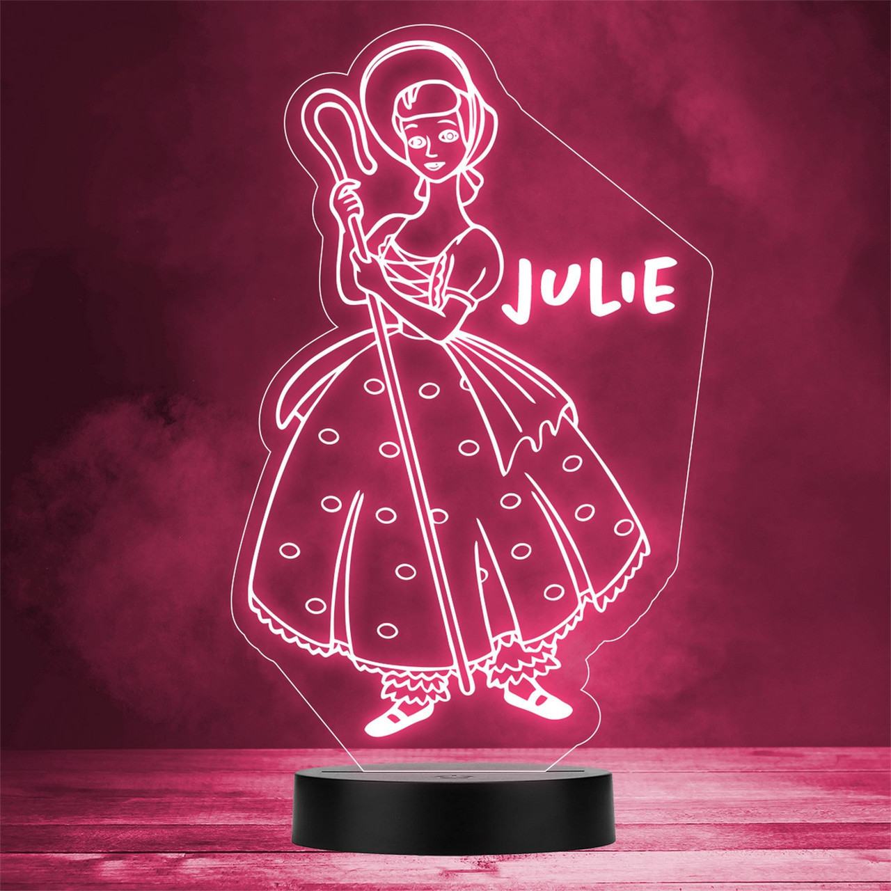 Toy Story Bo Peep Personalized Gift Color Changing LED Lamp Night