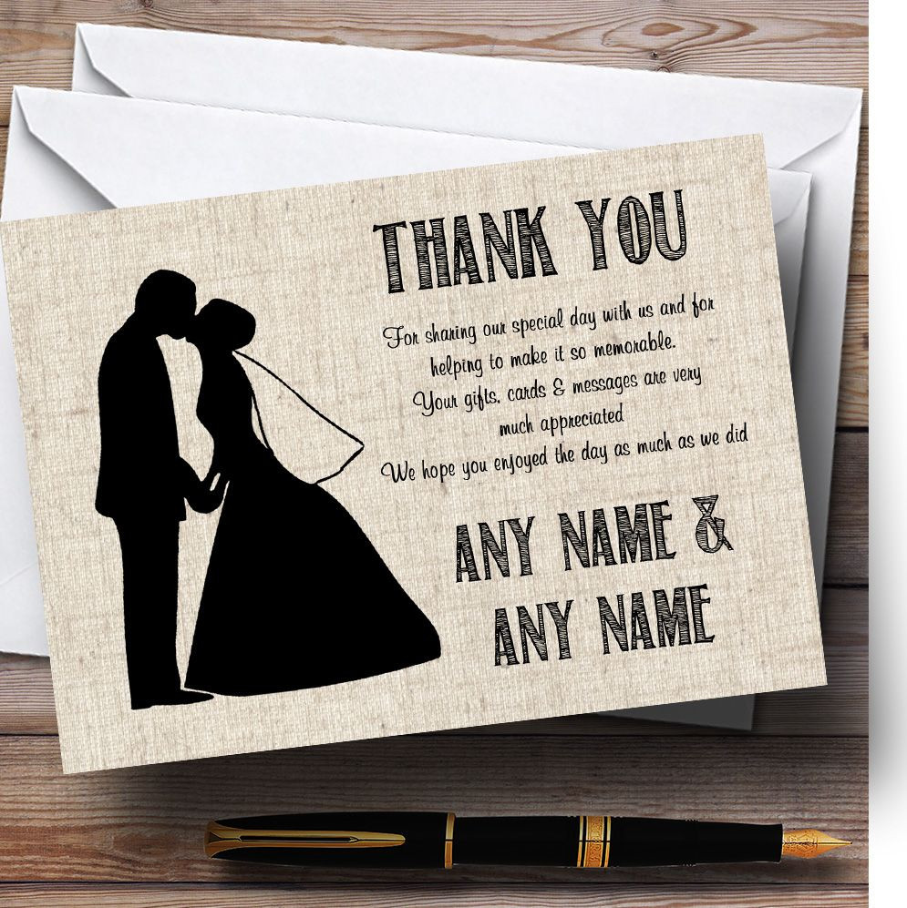 Personalized wedding thank you cards 60 photos - Astyledwedding.com