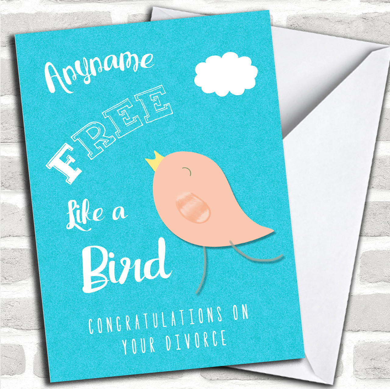 free-like-a-bird-divorce-break-up-personalized-card-red-heart-print for Free Printable Personalized Greeting Cards Free Like A Bird Divorce / Break Up Personalized Card - Red Heart Print for Free Printable Personalized Greeting Cards