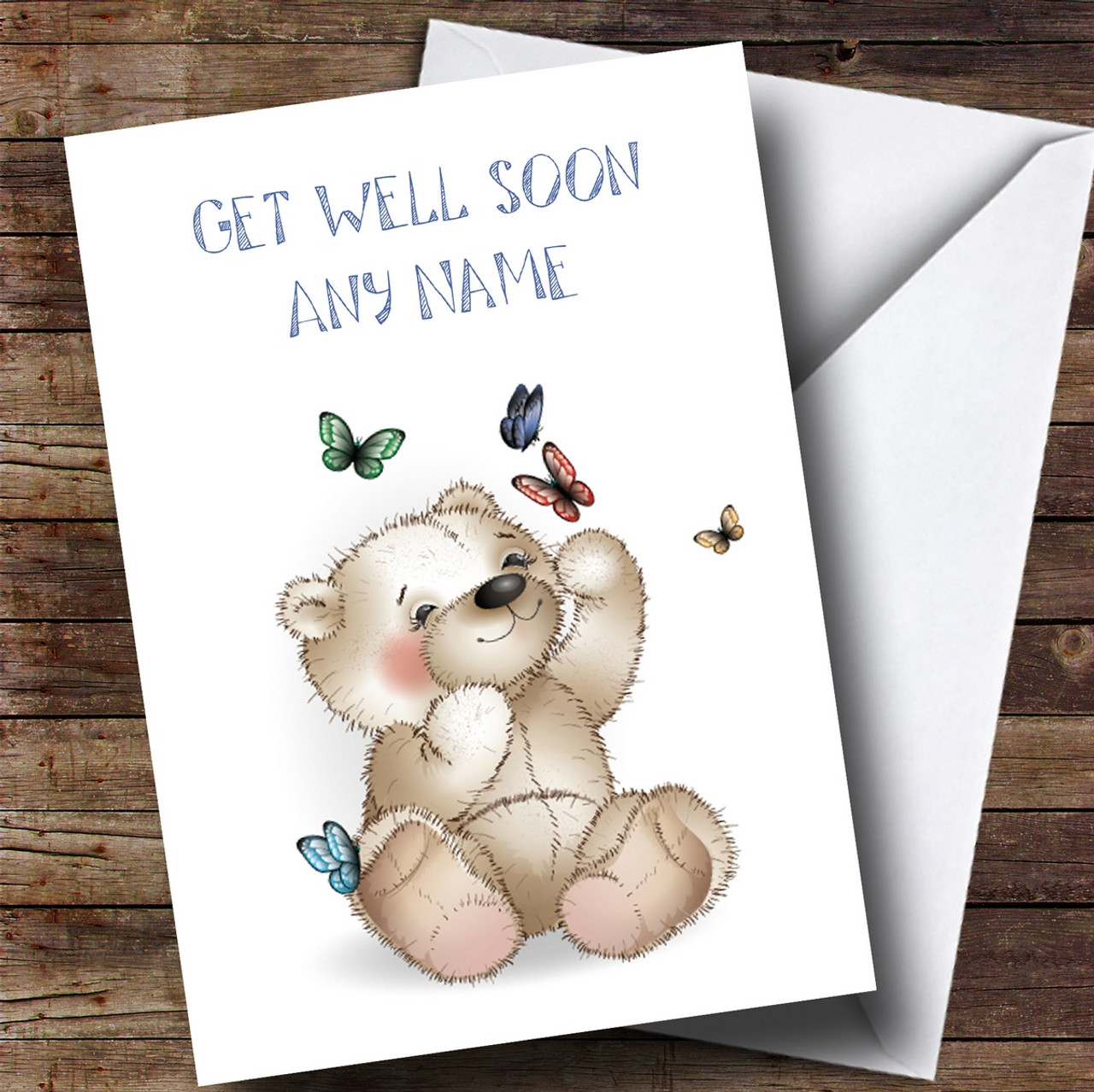Get Well Bear get well soon card