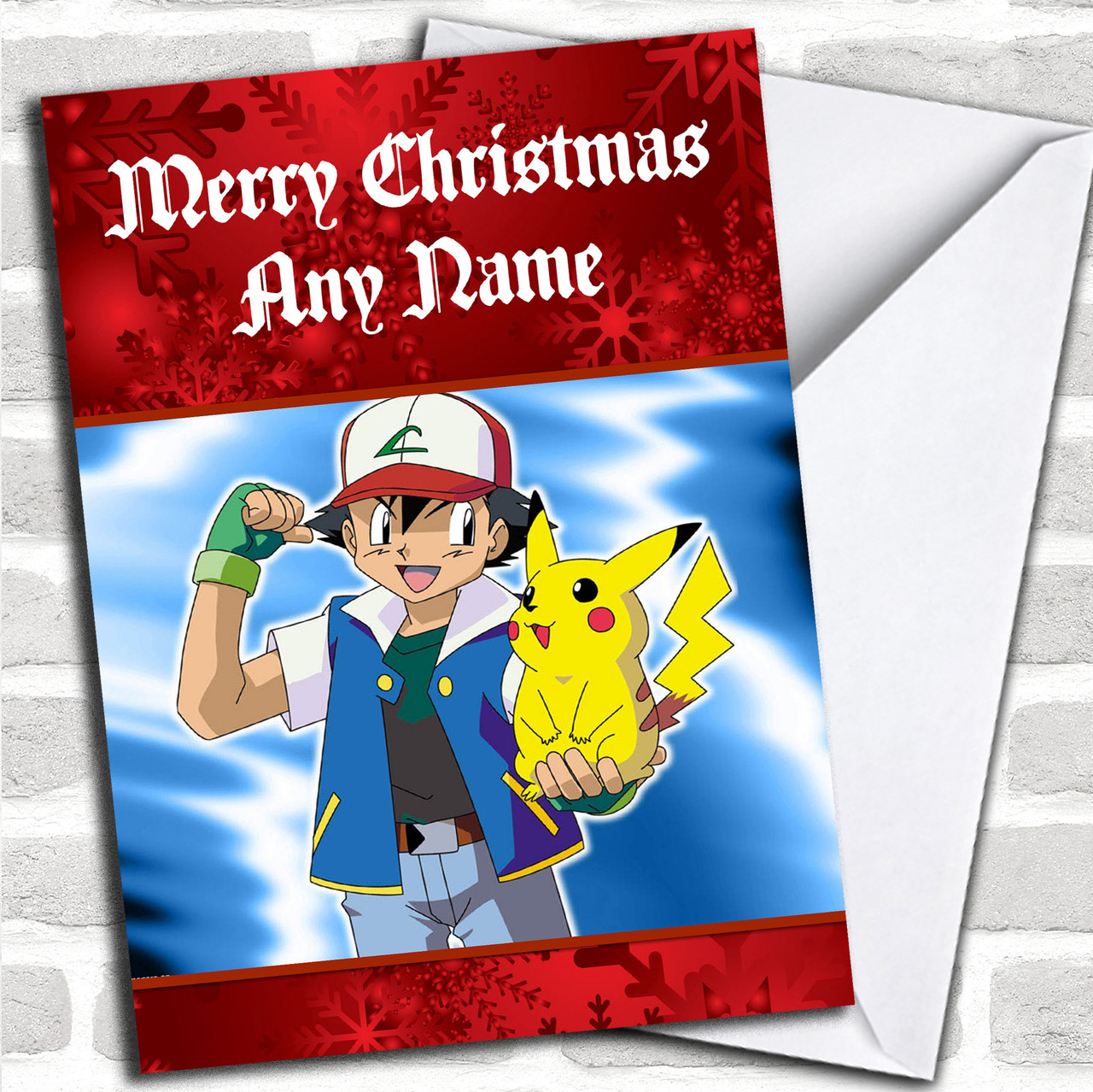 pokemon christmas cards Personalized Pokemon Christmas Card, Custom Photo Art Card, Christmas  Pokemon Card, Christ Gift For Couple