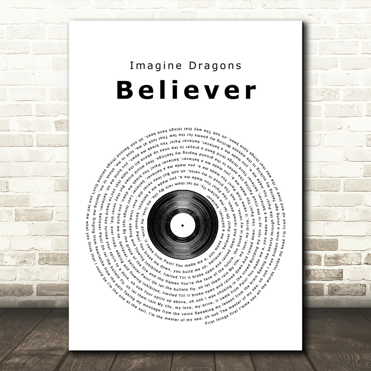 Imagine Dragons: Believer (Signed Prints)