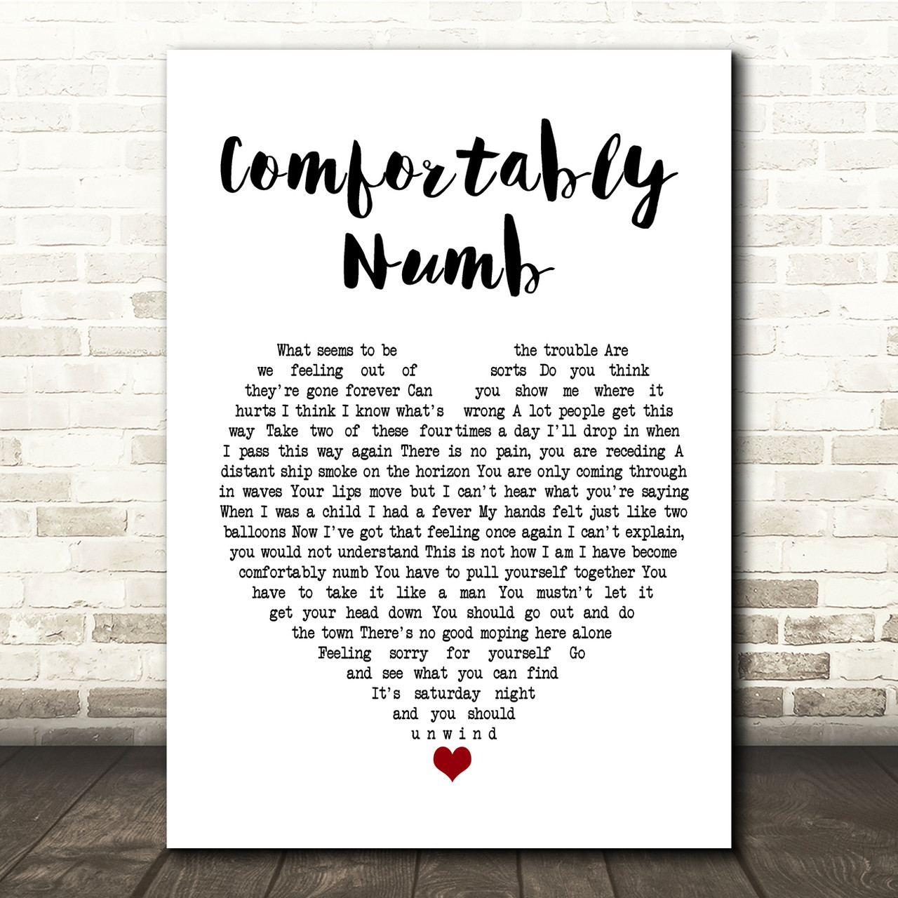 comfortably numb quotes