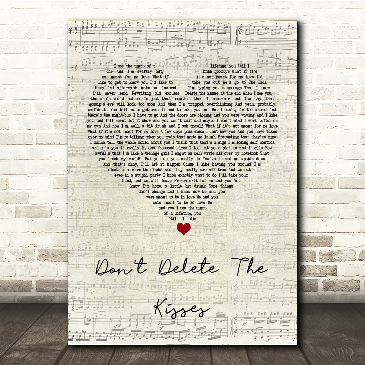 Wolf Alice Don't Delete The Kisses Script Heart Song Lyric Music