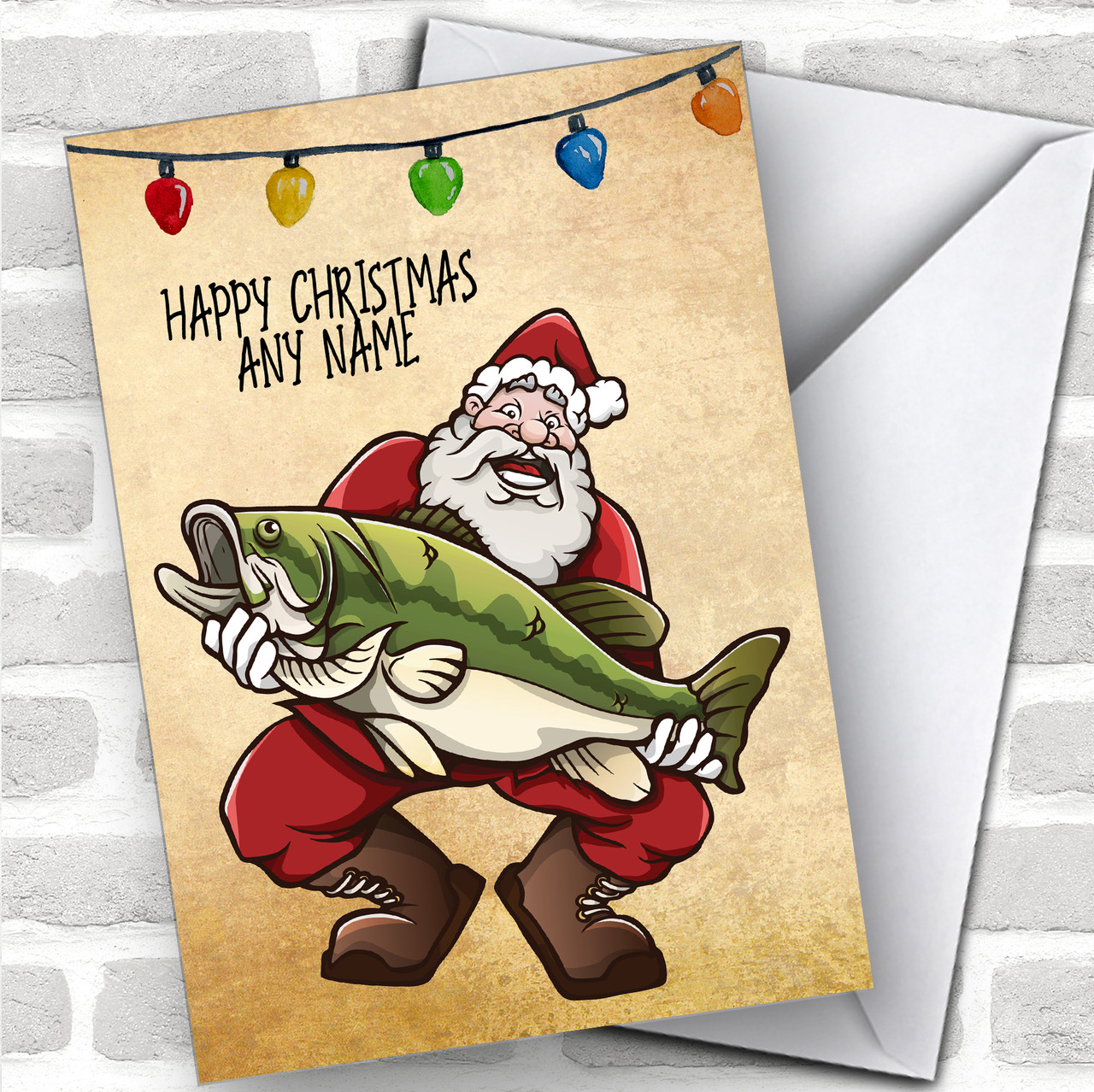 fishing-santa-with-big-catch-hobbies-personalized-christmas-card-red-heart-print