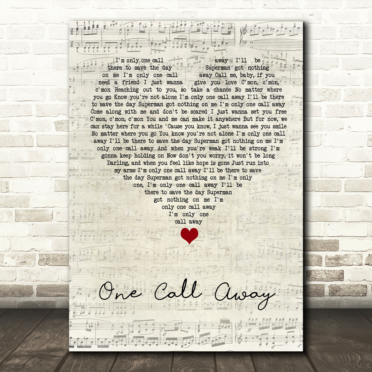 Charlie Puth One Call Away Music Song Lyric Quotes Music Love Song Quotes