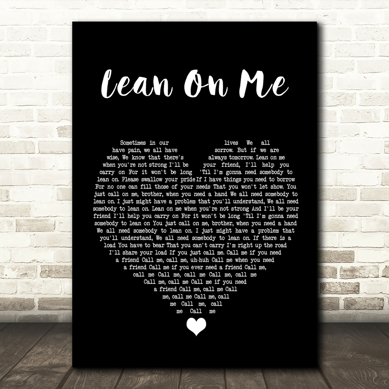 lean on me quotes