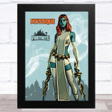 Mystique Gaming Comic Style Kids Fortnite Skin Children's Wall Art Print