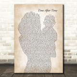 Cyndi Lauper Time After Time Mother & Baby Song Lyric Art Print