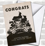 Devil Driver PassedDriving Test Personalized Card