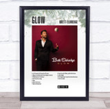 Brett Eldredge Glow Music Polaroid Vintage Music Wall Art Poster Print