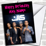 Jls & Logo Personalized Birthday Card