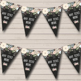 Shabby Chic Chalk Style Personalized Tea Party Bunting Flag Banner